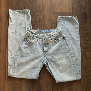 Women’s Levi’s 501 Light wash jeans